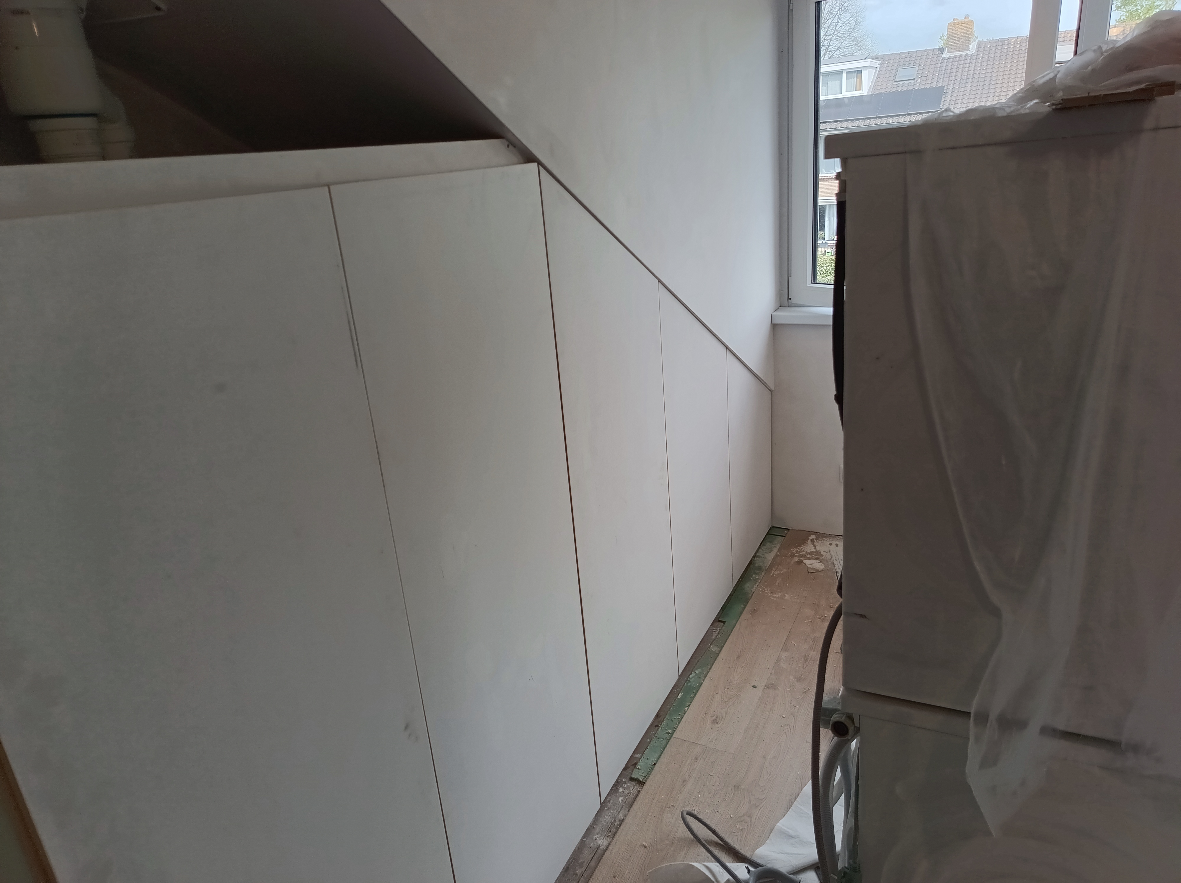 Wandpanelen in uitvoering in het interieur